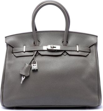 Herm&egrave;s Pre-owned Hermes Clemence Birkin Retourne 35 Ladies QZ21I1LHGK8QADHS