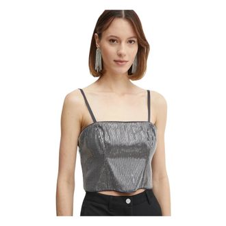 Guess Donna, Top, Grigio, L, new