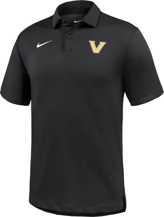 Nike Vanderbilt Tour Nike Mens Dri-FIT College Polo in Black | IV9773-010