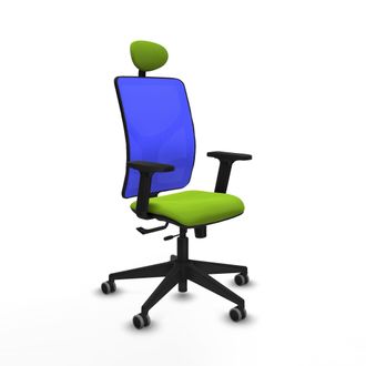 Piqueras y Crespo Silla De Oficina Piqueras Y Crespo Motilla Negro Espuma Alta Densidad