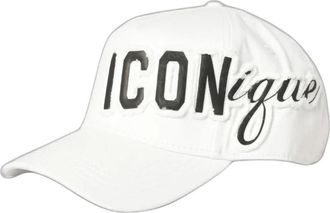 Dsquared2 Icon Cap - - Accessories - Uomo - Bianco - ONE SIZE