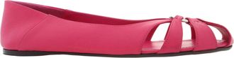 Ferragamo Ferragamo Aurelie Gancini Ornament Ballet Flats, Size 7 C