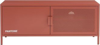 Pantone mueble TV terracota metal l120cm