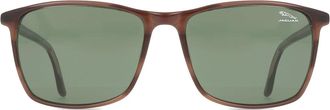 Jaguar 7121 4702 Mens Sunglasses Brown Size 56