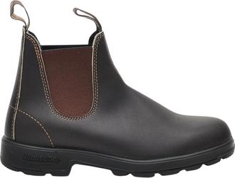 Blundstone Klassieke bruine leren enkellaarsjes - unisex - Chelseaboots - Bruin - 42 1/2 EU - Leer - Schoenen