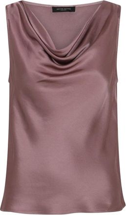 Bruuns Bazaar Korthalsia BBCowl Top - - Tops - Donna - Rosa - XL