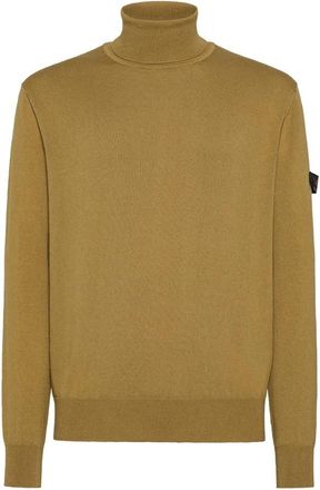 Peuterey Gorran 08 Maglia Collo Alto - Heren - Coltruien - Bruin - M - Truien & Vesten