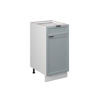Vicco Mueble Bajo De Cocina Fame-line, Azul Claro-gris, 40 Cm Sin Encimera