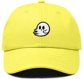 Dalix Whisper Ghost Dad Cap in Yellow at Nordstrom