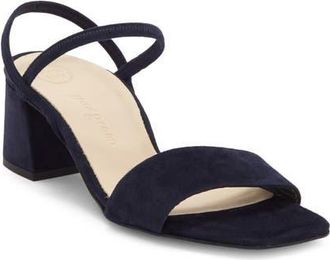 Paul Green Destiny Sandal in Blue Suede at Nordstrom, Size 10.5Us