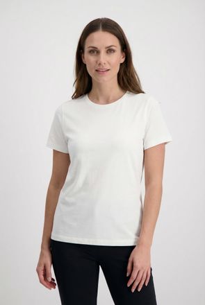 Icepeak T-Shirt ICEPEAK ISLETON, Damen, Gr. XXL, optic wei&szlig;, Obermaterial: 100% Baumwolle, Shirts T-Shirt, sportlicher Stil, leicht figurbetonter Schnitt, O-A