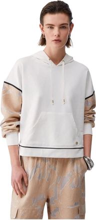 Liu Jo Donna, Felpe, Bianco, M, new