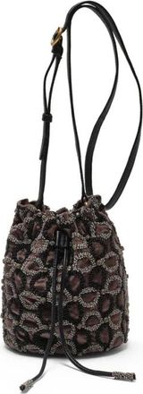 Maliparmi Bolso de Cadena de Terciopelo - Bags - Mujer - Gris - ONE SIZE
