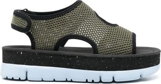 Camper Oruga Up platform sandals - women - TENCEL Lyocell (LENZING)/Recycled Polyester/Recycled Polyester/Polyethylene vinyl acetate (PEVA) - 37