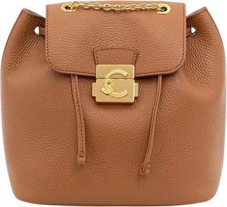 Coccinelle Mochila C-Me Lock - Bags - Mujer - Marr&oacute;n - ONE SIZE