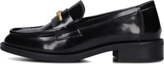 Mexx Zwarte Pearl Mae Loafers voor Dames - Dames - Loafers - Zwart - 37 EU - Wol - Schoenen