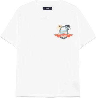 Amiri Hombre, Camisetas, Blanco, Talla: S