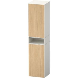 Duravit Duravit - Armario Alto Zencha, 400x360x1760 Mm, 2 Puertas, Tope