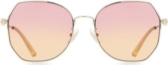 Coach HC7175 CAD79 900578 Womens Sunglasses Gold Size 56