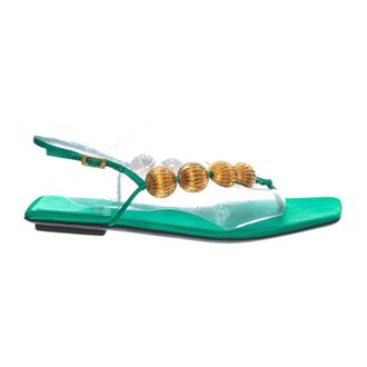 Jeffrey Campbell Ciabatta Yucatan - - Shoes - Donna - Verde - 37 EU