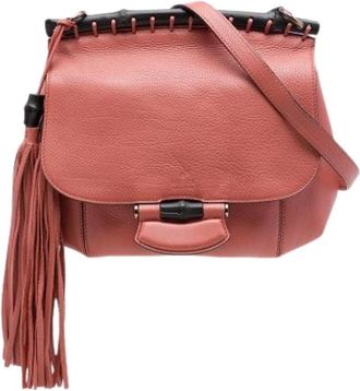 Gucci Pre-owned Nouveau Fringe - - Pre-owned - Donna - Rosa - ONE SIZE