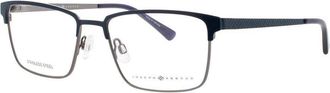 Joseph Abboud Mens Blue Rectangular Eyeglass Frames Ja4082