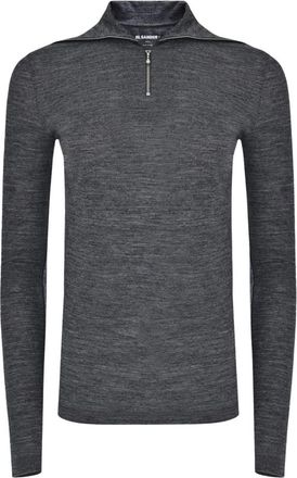 Jil Sander Long Sleeve Tops - Dames - Longsleeves - Grijs - XS - Tops