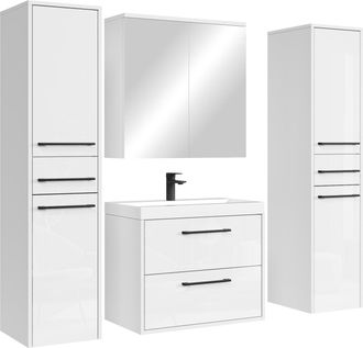 Badplaats Conjunto De Muebles De Ba&ntilde;o Florence 60 Cm Xl - Blanco Brillante