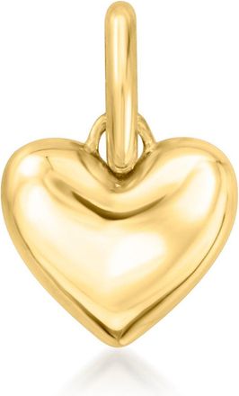 RS Pure by Ross-Simons 14kt Yellow Gold Heart Charm