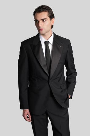 Givenchy Blazer In Black Wool