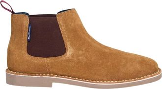 Ben Sherman Heren Garcia Suede Chelsea Laarzen (Tan)