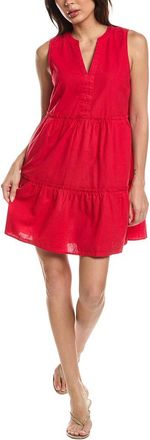 Michael Stars Sandra Linen-Blend Mini Dress