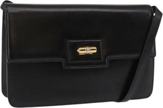 Gucci Pre-owned Shoulder Bags, female, Black, Size: ONE SIZE Pre-owned Vintage Shoulder Bag