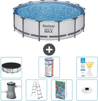 Bestway Piscina Bestway Steel Pro Max Redonda - 427x122 Cm - 8-piezas S622