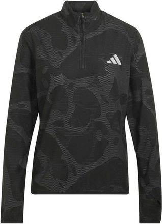 adidas adi 365 Climawarm+ Half-Zip - Dames - Sportshirts - Zwart - XL - Polyester - Fitness