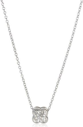 Tiffany & Co. Lace 0.18 Ct. Tw. Diamond Rose Gold Pendant (Authentic Pre- Loved)
