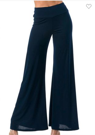 Ariella Palazzo Wide Leg Pants In Royal
