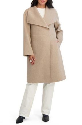 Elie Tahari Coco Wool Blend Blazer in Oatmeal at Nordstrom Rack, Size X-Large