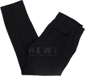 Vanessa Bruno Black Crepe Tailored Trousers Size XS