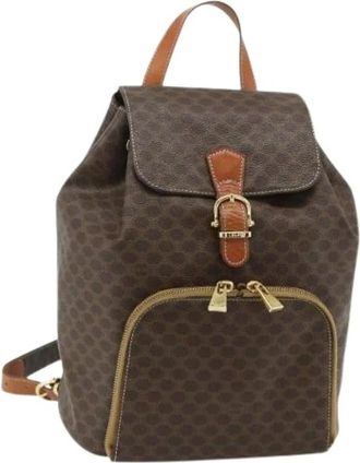 Celine Pre-owned Backpacks, female, Brown, Size: ONE SIZE Pre-owned Vintage Backpack