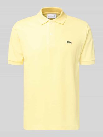 Lacoste Regular Fit Poloshirt aus reiner Baumwolle in Hellgelb, Gr&ouml;&szlig;e XXXL