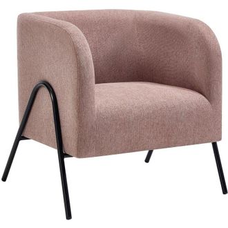 Vente-Unique Poltrona in tessuto Rosa - BLINODA