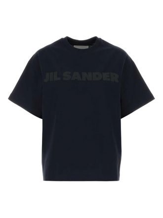Jil Sander Baumwoll-T-Shirt mit Jil Sander-Logo