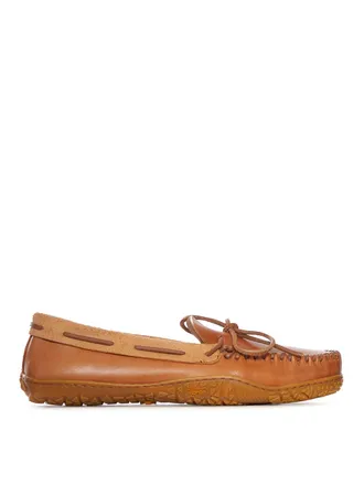 Buttero Boat Loafers In Smooth Leather