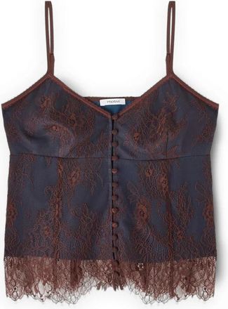 Motivi Sleeveless Tops - Dames - Tops zonder mouwen - Blauw - M - Tops