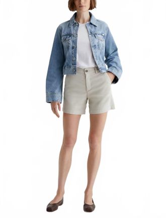 AG - Adriano Goldschmied Jude Relaxed Fit Short In Pumice
