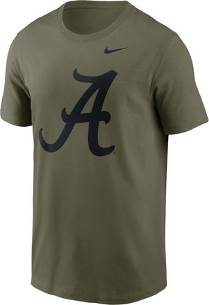 Nike Alabama Campus Primetime Nike Mens Dri-FIT College T-Shirt in Brown | 04ET2DHABN-SFE