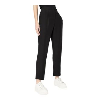 A|X Armani Exchange Straight Trousers, female, Black, Size: 2XS Pantalone