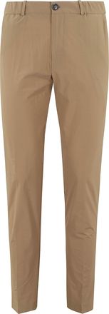 Roberto Ricci Design Taupe Terzilight Chino Jo Elastic-Drawstring Polyester Chino Pants