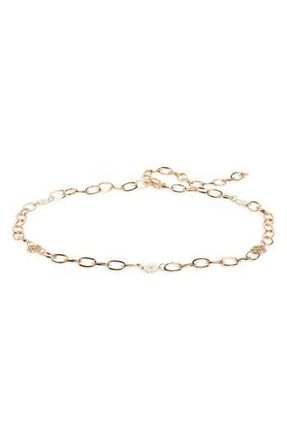 Kate Spade New York floral charm chain belt in Cream /Polished Gold at Nordstrom Rack, Size Large/x-Large